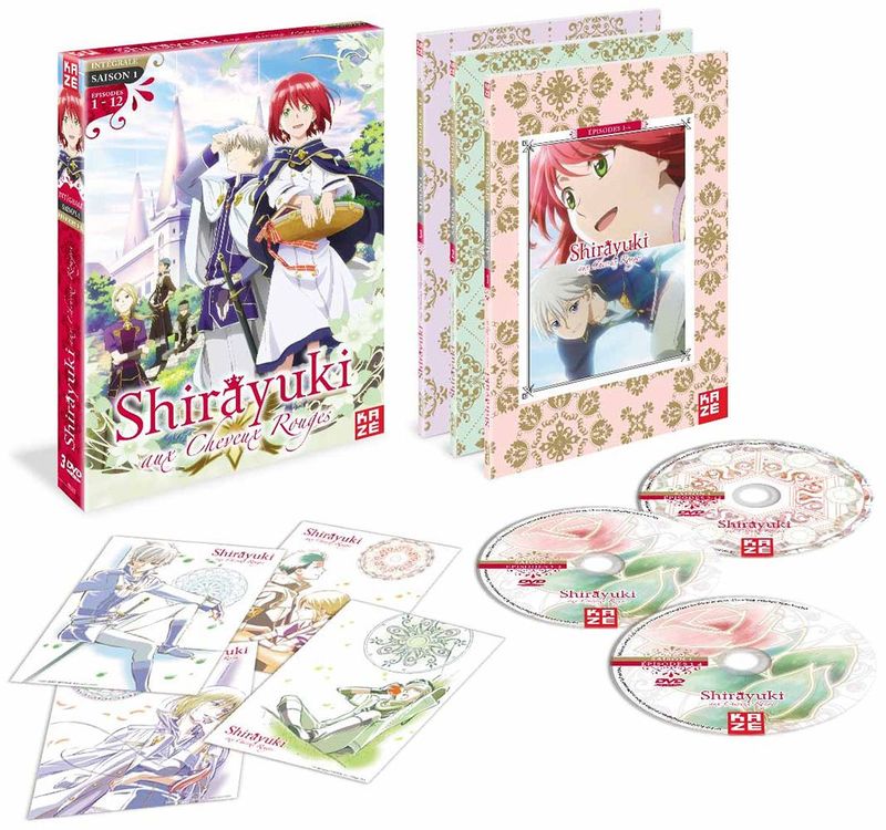 Shirayuki aux cheveux rouges - Saison 1 - Coffret DVD