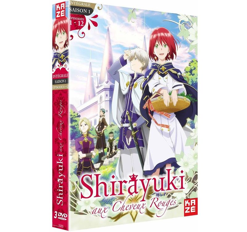 IMAGE 2 : Shirayuki aux cheveux rouges - Saison 1 - Coffret DVD