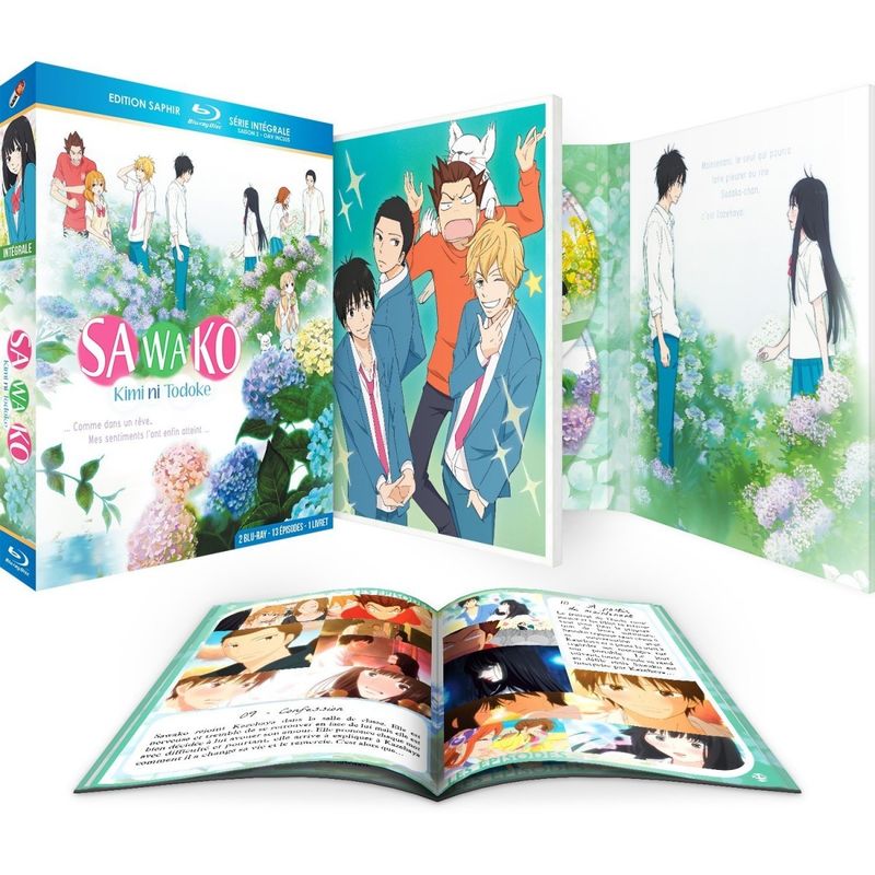 IMAGE 3 : Sawako (Kimi ni Todoke) - Intégrale (Saison 1 + 2) - Edition Saphir - Pack 2 coffrets Blu-ray