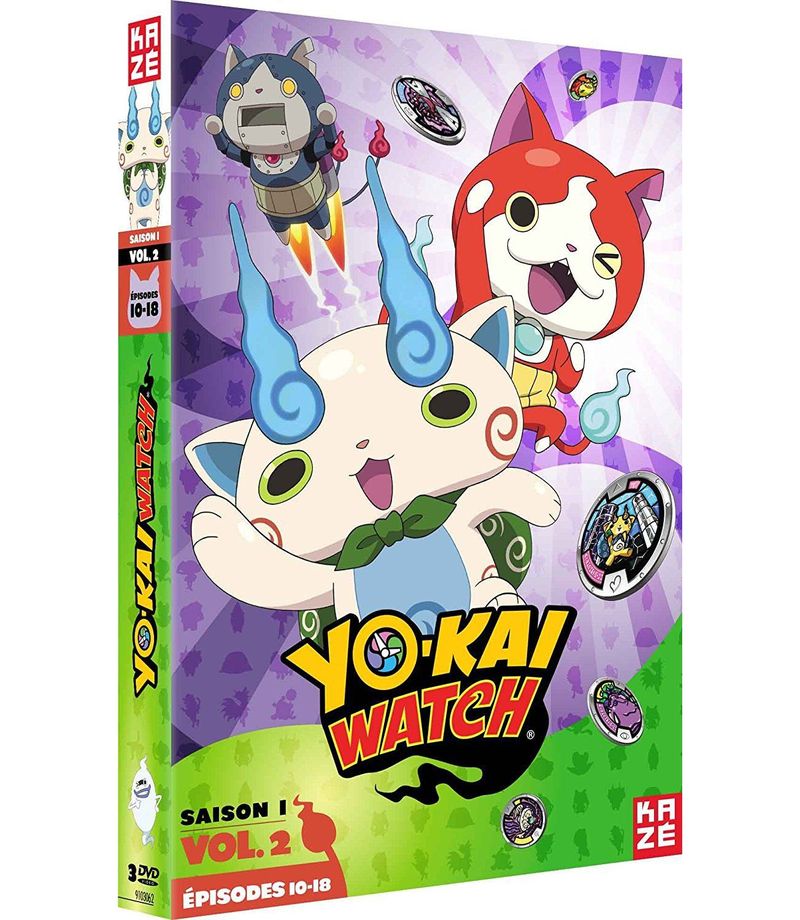 IMAGE 2 : Yo-Kai Watch - Saison 1 - Partie 2 - Coffret DVD