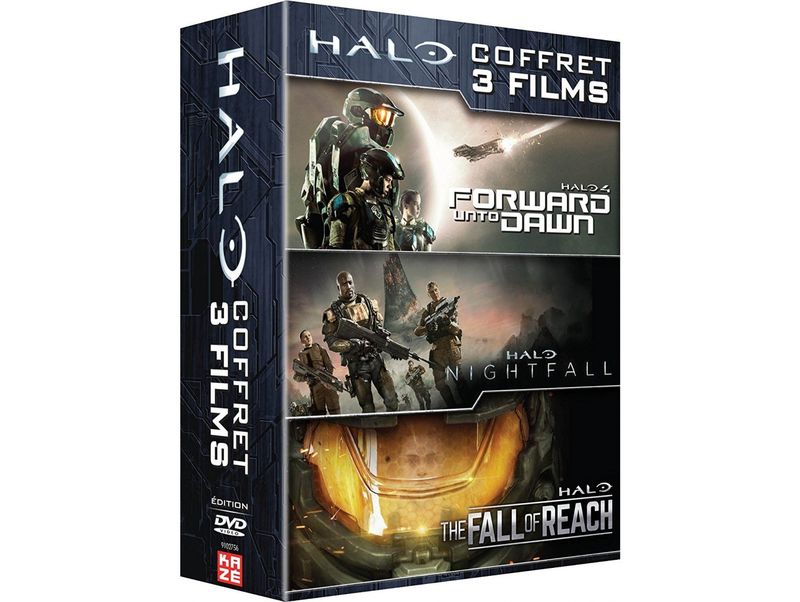 IMAGE 2 : Halo - Trilogie (Forward Unto Dawn, Nightfall, Fall of Reach) - Coffrets 3 films - Coffret DVD