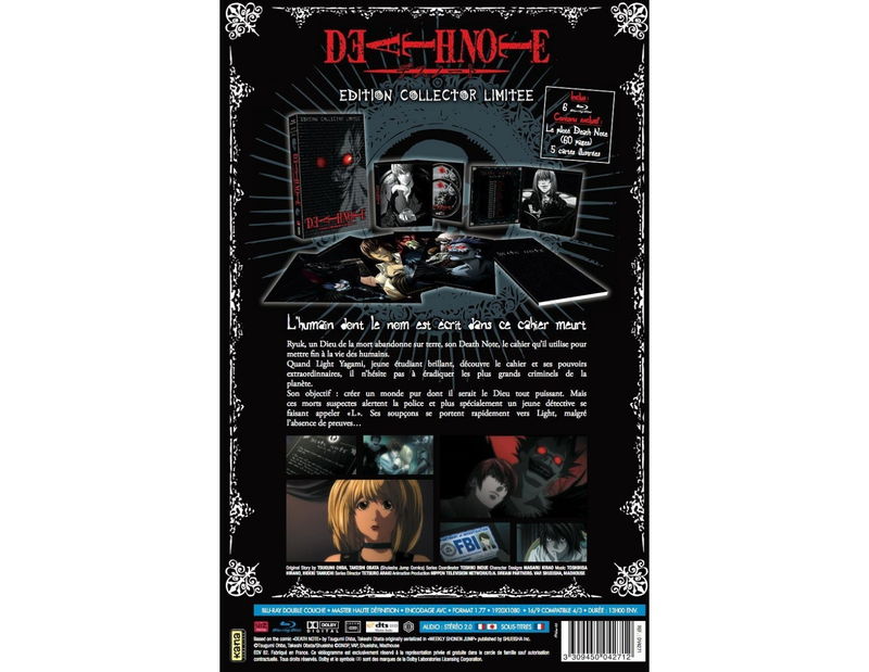 IMAGE 3 : Death Note - Intégrale - Edition Collector Limitée - Coffret A4 Blu-Ray