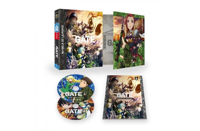 IMAGE 2 : Gate - Saison 1 - Edition Limitée Collector - Coffret DVD + Boite métal militaire