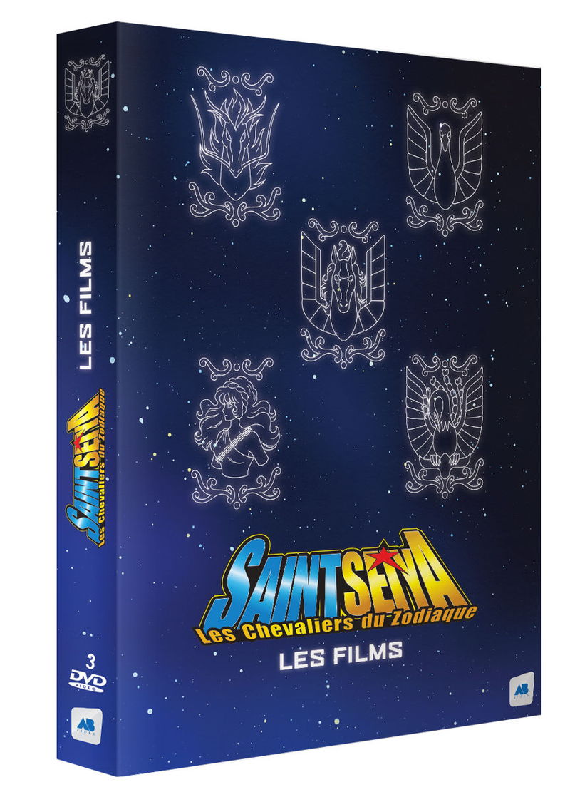 Saint Seiya (Les Chevaliers du Zodiaque) - Les 5 Films - Coffret DVD