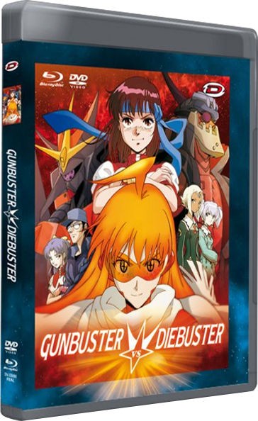 Gunbuster Vs Diebuster - 2 Films - Combo DVD + Blu-ray