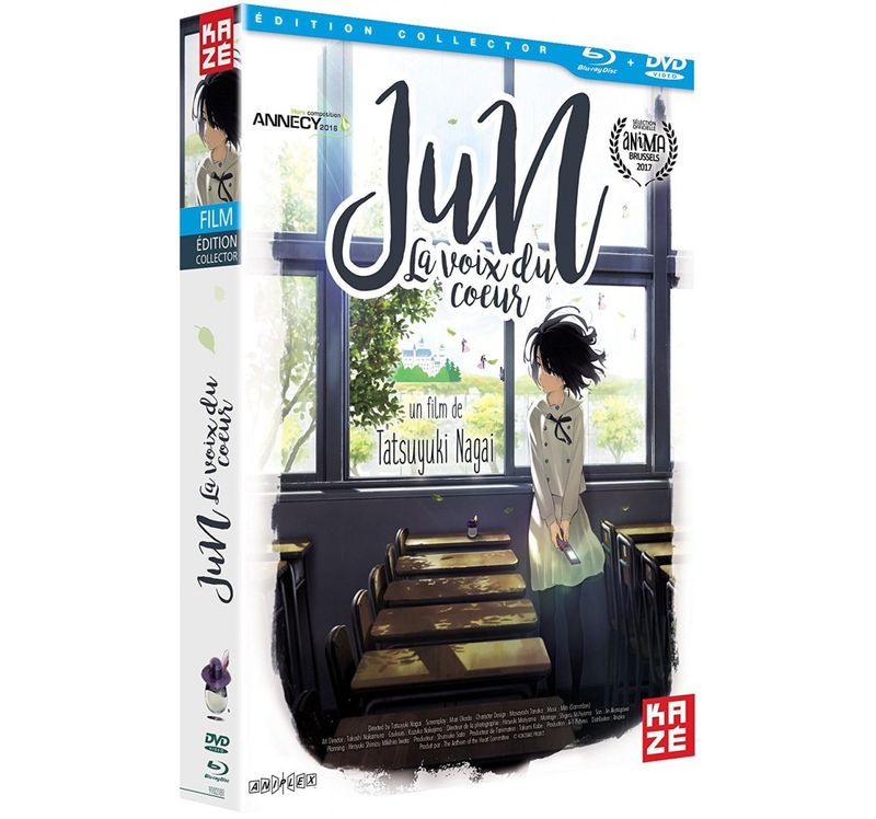IMAGE 2 : Jun, la voix du coeur - Film - Collector - Coffret Combo DVD + Blu-ray