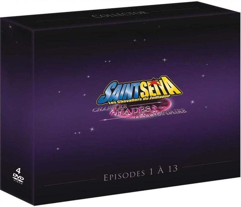 Saint Seiya - Chapitre 1 Hads : Sanctuaire - Collector - Coffret DVD - Edition 2016