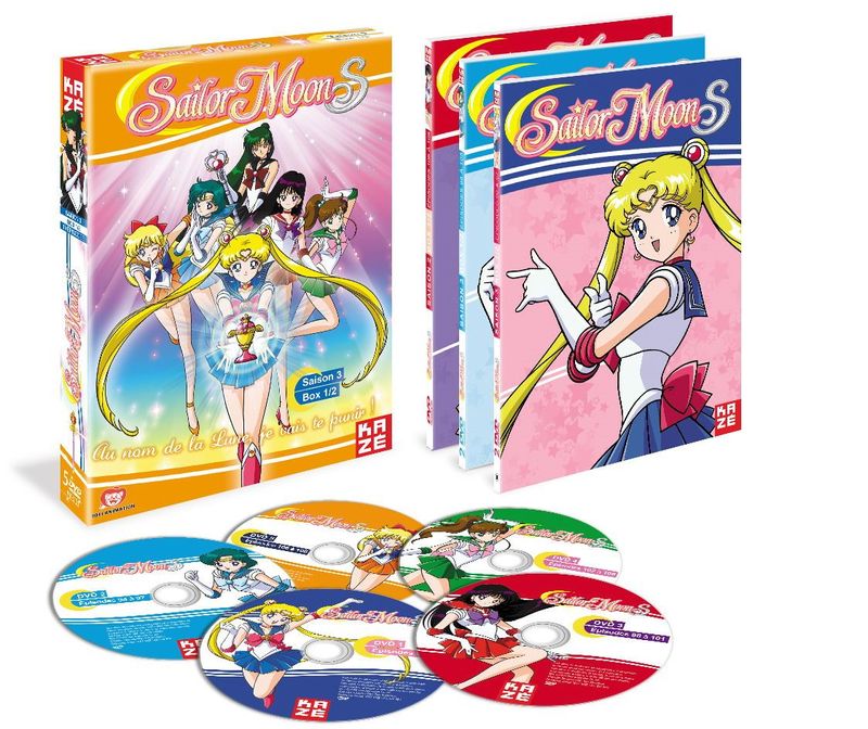 Sailor Moon S - Saison 3 - Partie 1 - Coffret DVD (Edition 2017)