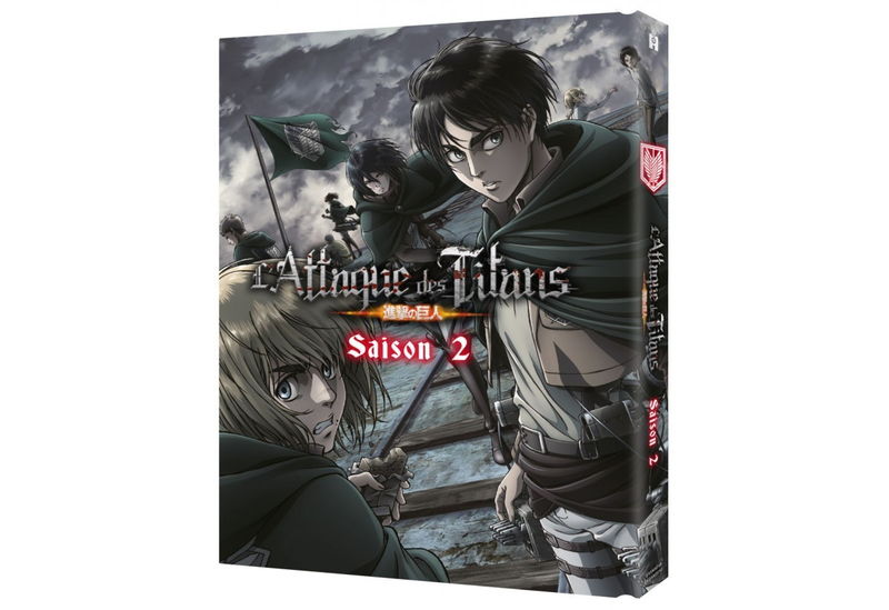 IMAGE 2 : L'Attaque des Titans - Saison 2 - Edition collector limitée - Coffret Blu-ray