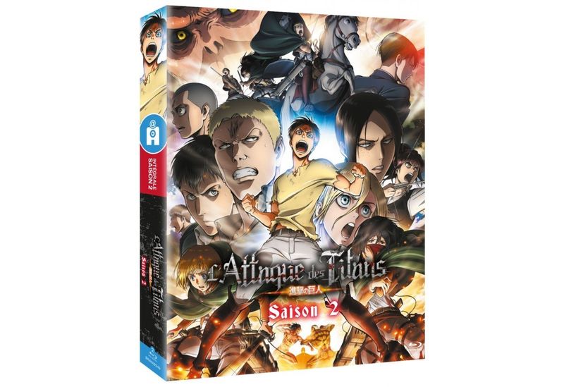 IMAGE 3 : L'Attaque des Titans - Saison 2 - Edition collector limitée - Coffret Blu-ray