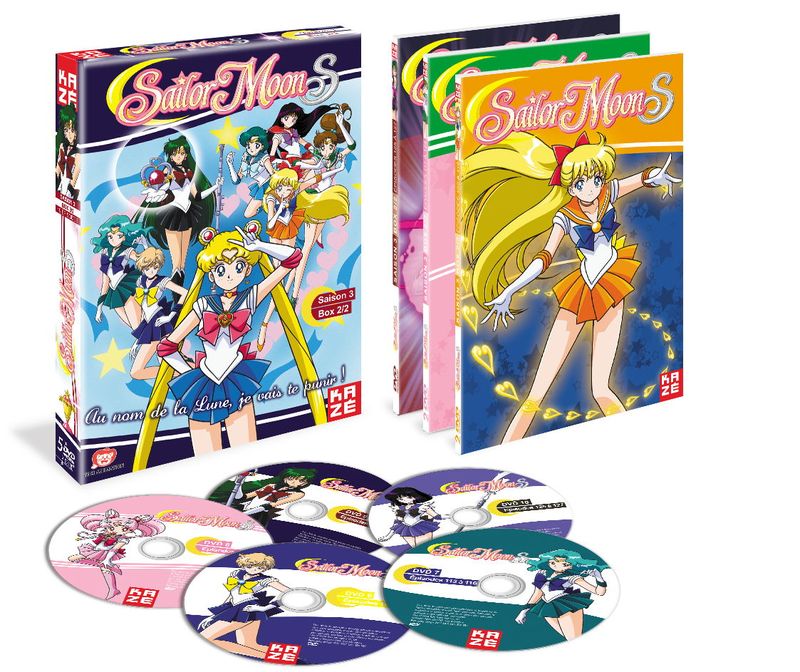 Sailor Moon S - Saison 3 - Partie 2 - Coffret DVD (Edition 2017)