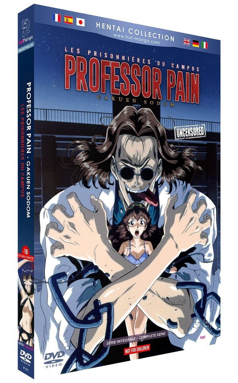 IMAGE 3 : Professor Pain (Les Prisonnières du Campus) - Intégrale (Hentai) - DVD