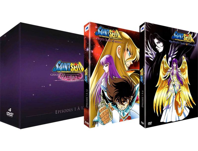 Coffret DVD : Intégrale de Saint Seiya (Les Chevaliers du Zodiaque) -  Edition Collector (21 DVD) –