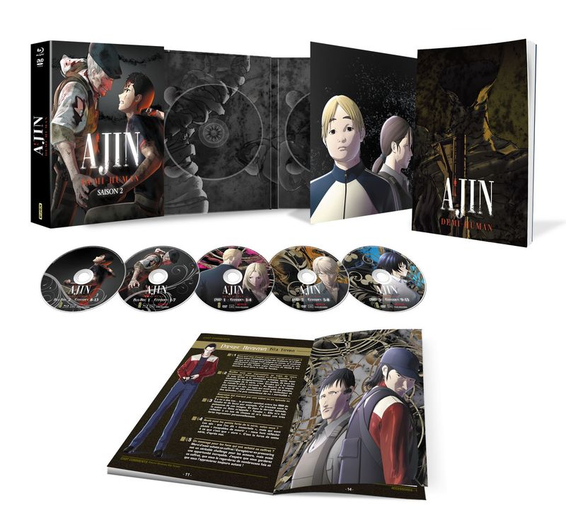 Ajin : Demi-Human - Saison 2 - Coffret Combo Blu-ray + DVD + Artbook