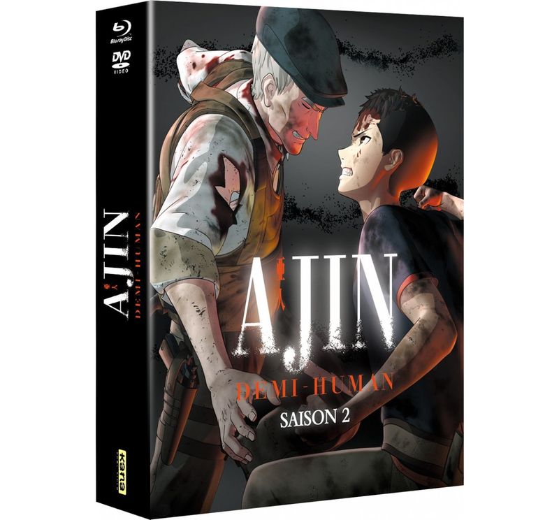 IMAGE 2 : Ajin : Demi-Human - Saison 2 - Coffret Combo Blu-ray + DVD + Artbook