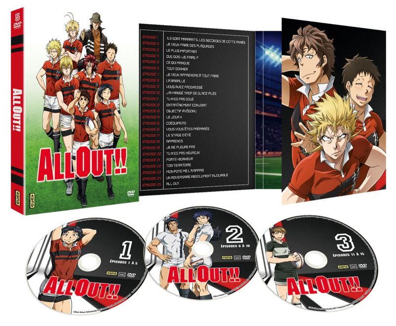 All Out! - Intégrale - Coffret DVD + livret