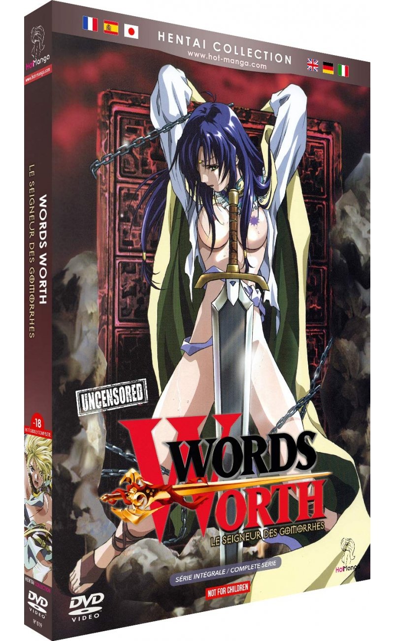 IMAGE 2 : Words Worth (Le Seigneur des Gomorrhes) - Intgrale (5 OAV) - DVD - Non censure