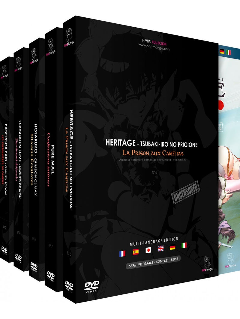 IMAGE 2 : Hentai Collection - Partie 2 - Multi-language (5 DVD)