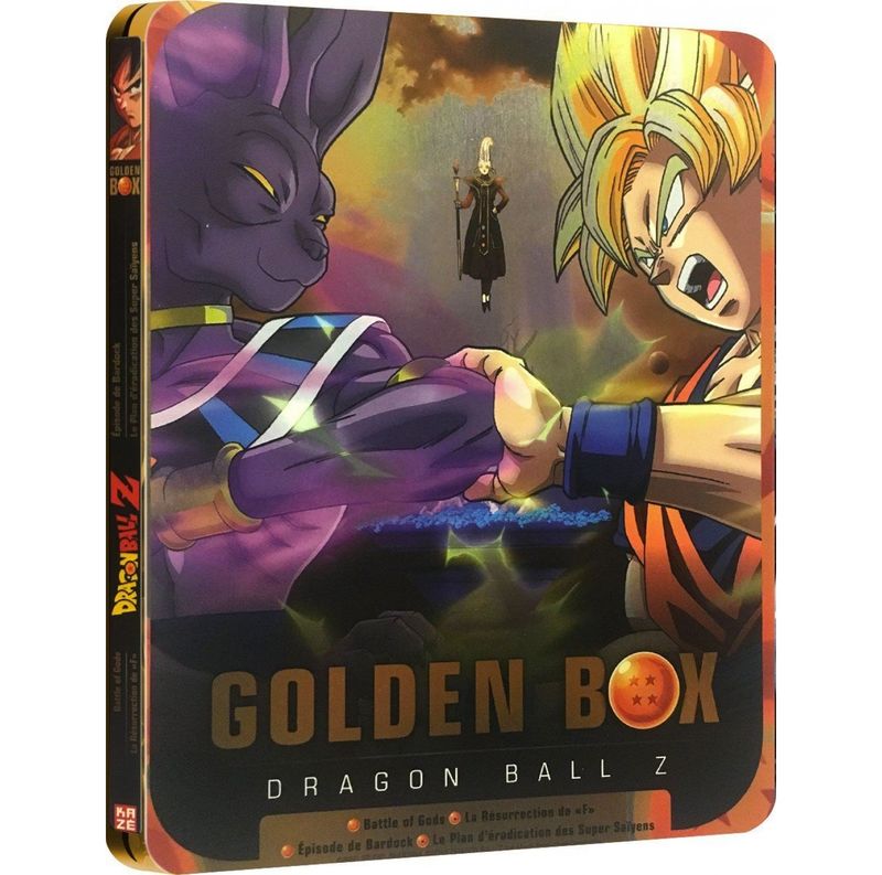 IMAGE 2 : Dragon Ball Z - 2 Films et 2 OAV - Golden Box -  Steelbox Collector - 3 Blu-ray