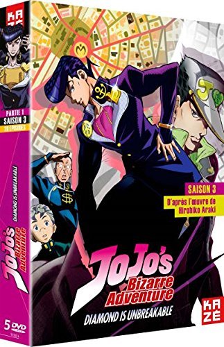 Jojo's bizarre adventure - Saison 3 - Partie 1 (Arc : Diamond is unbreakable) - Coffret DVD