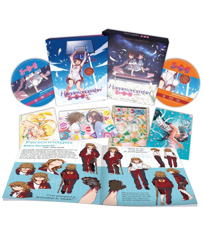 IMAGE 3 : Hanamonogatari - Intgrale (6me Arc de Monogatari s2) - Combo DVD + Blu-ray