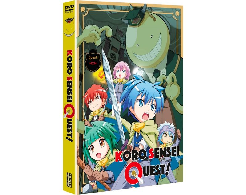 IMAGE 2 : Koro Sensei Quest ! - Intégrale - DVD + Livret (spin-off Assassination Classroom)