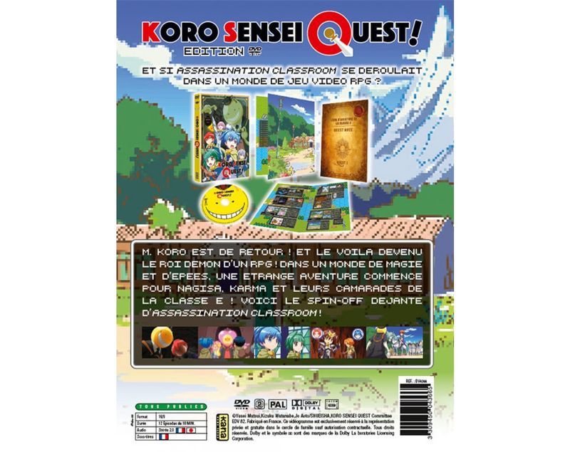 IMAGE 3 : Koro Sensei Quest ! - Intégrale - DVD + Livret (spin-off Assassination Classroom)