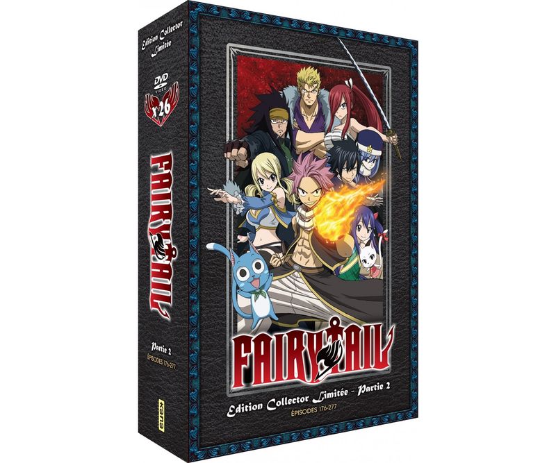 IMAGE 2 : Fairy Tail - Partie 2 (Saisons 5 à 6) - Edition Collector Limitée - Coffret A4 DVD - 102 Eps.