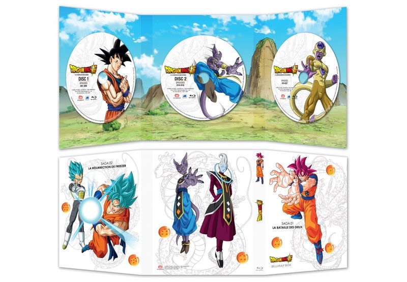 IMAGE 3 : Dragon Ball Super - Partie 1 - Edition Collector - Coffret A4 Blu-ray