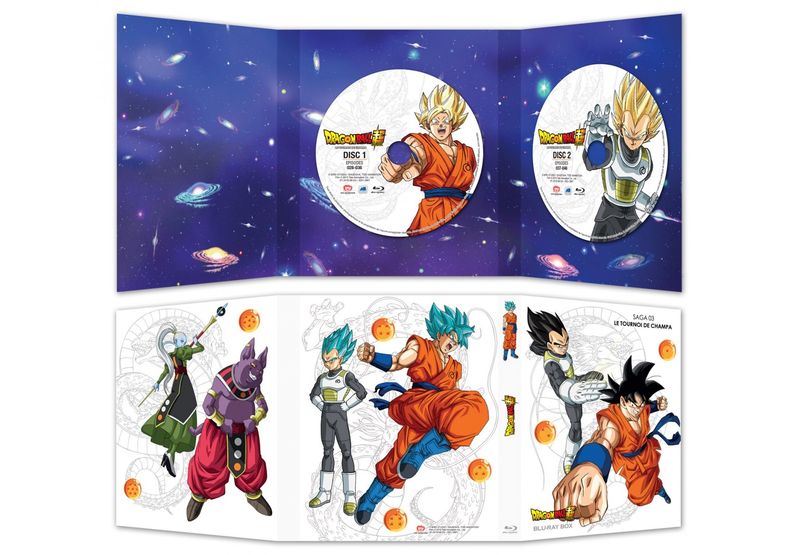 IMAGE 4 : Dragon Ball Super - Partie 1 - Edition Collector - Coffret A4 Blu-ray