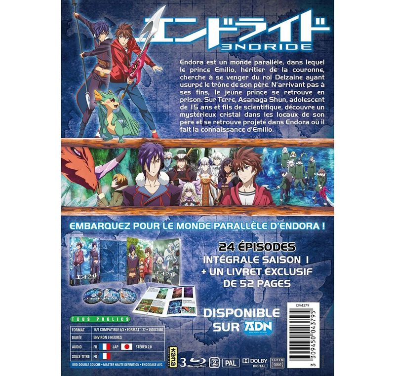 IMAGE 3 : Endride - Intgrale - Coffret Blu-ray + Livret
