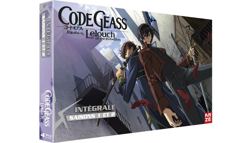 IMAGE 2 : Code Geass : Lelouch of the Rebellion - Intégrale (Saison 1 et 2) - Edition limitée - Coffret Blu-ray
