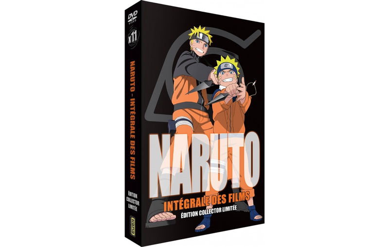 IMAGE 2 : Naruto : Les films - Intégrale (11 films) - Edition Collector Limitée - Coffret A4 DVD