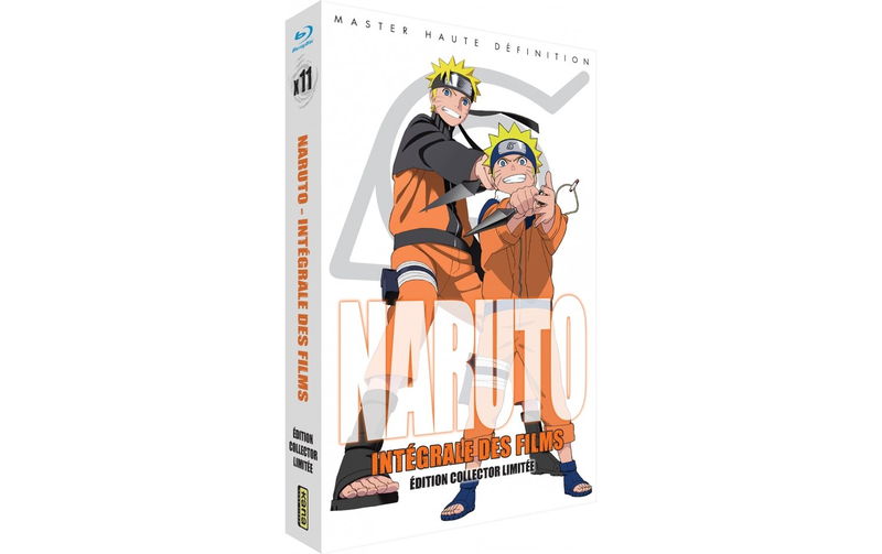 IMAGE 2 : Naruto : Les films - Intégrale (11 films) - Edition Collector Limitée - Coffret A4 Blu-ray