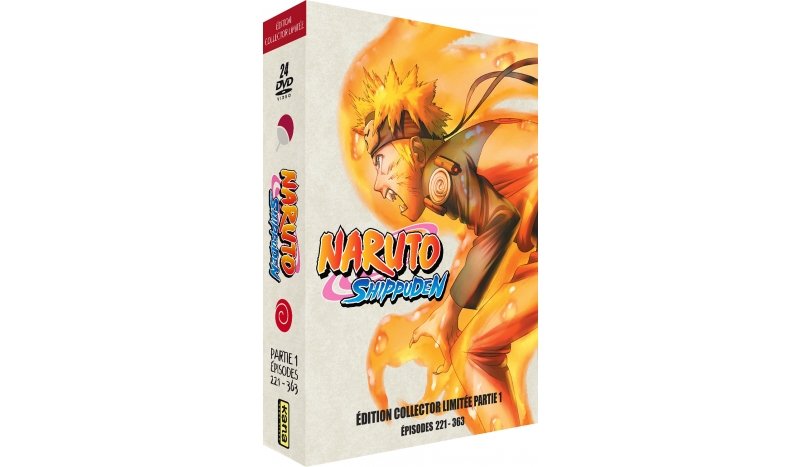 IMAGE 2 : Naruto Shippuden - Partie 1 - Edition Collector Limite - Coffret A4 24 DVD