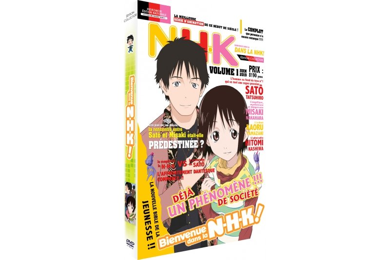 IMAGE 2 : Bienvenue dans la NHK - Intégrale - Edition Collector Limitée A4 - Coffret DVD