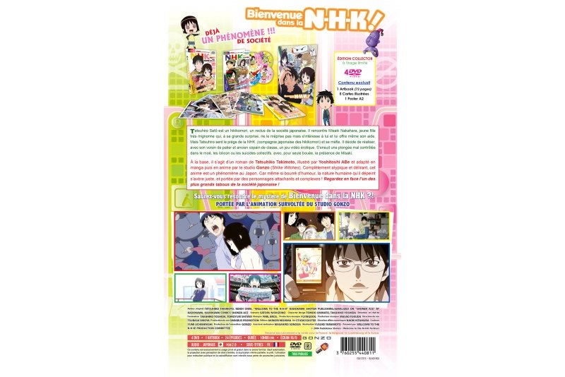 IMAGE 3 : Bienvenue dans la NHK - Intégrale - Edition Collector Limitée - Coffret DVD