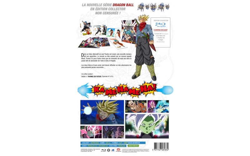 IMAGE 2 : Dragon Ball Super - Partie 2 - Edition Collector - Coffret A4 Blu-ray
