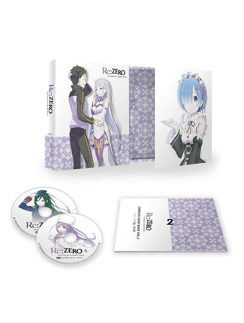 Box Dvd Re: Zero 2 Temporada + Ovas