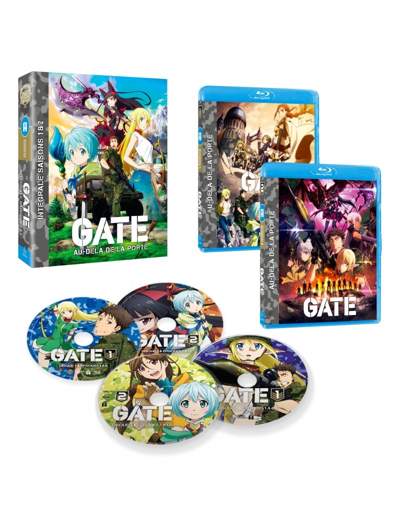 IMAGE 2 : Gate - Intégrale (Saison 1 et 2) - Coffret Blu-ray
