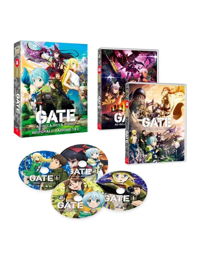 IMAGE 2 : Gate - Intgrale (Saison 1 et 2) - Coffret DVD