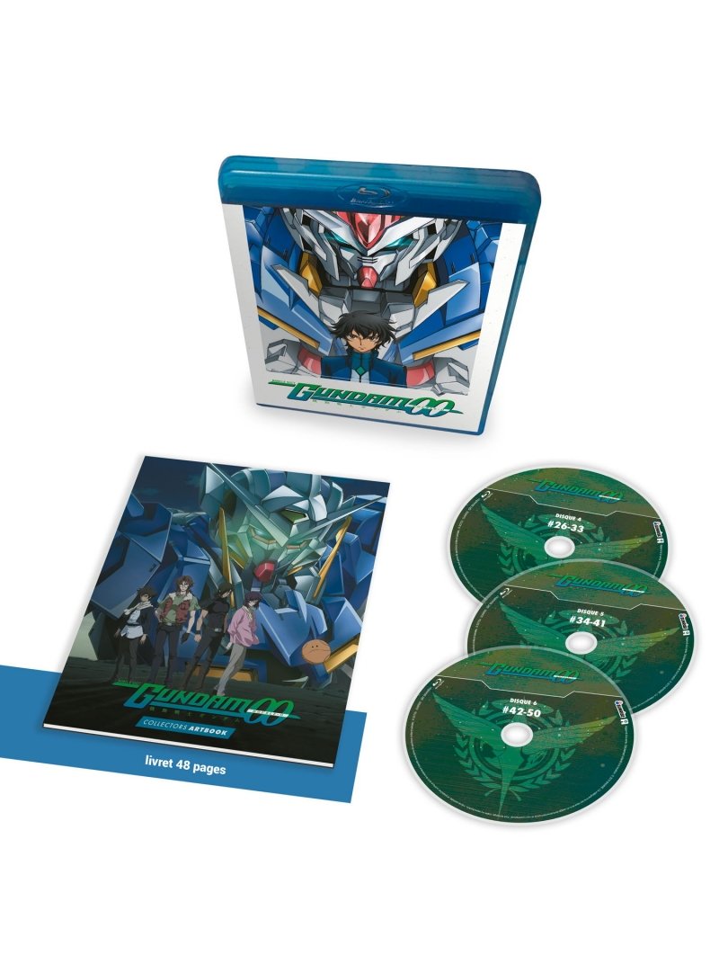 IMAGE 2 : Mobile Suit Gundam 00 - Saison 2 - Edition Collector - Coffret Blu-Ray