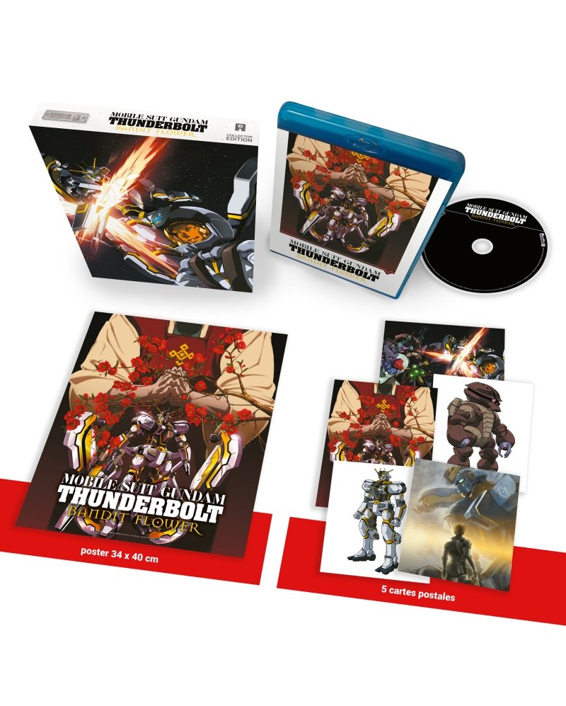 IMAGE 2 : Mobile Suit Gundam Thunderbolt : Bandit Flower - Film - Edition Collector - Blu-ray
