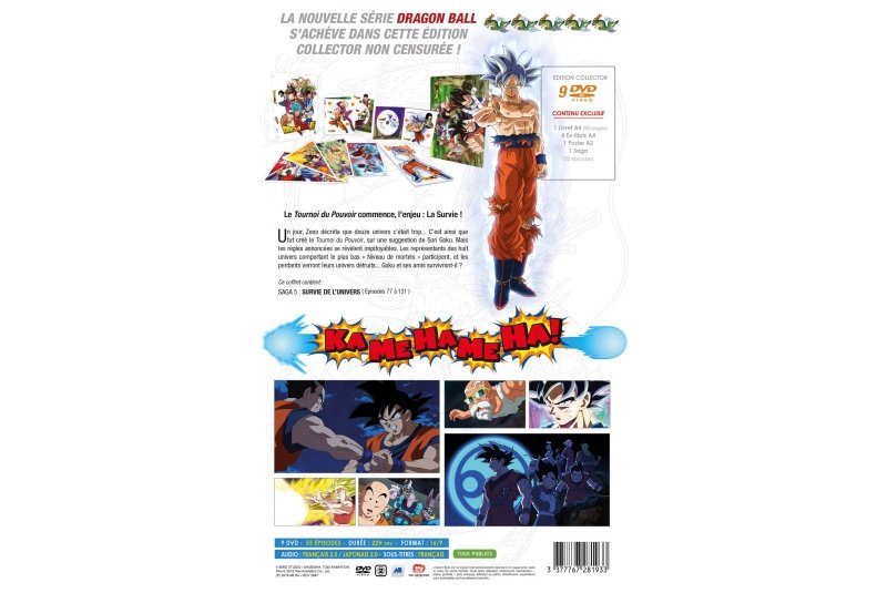 IMAGE 3 : Dragon Ball Super - Partie 3 - Edition Collector - Coffret A4 DVD