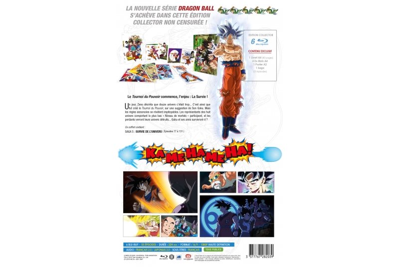 IMAGE 3 : Dragon Ball Super - Partie 3 - Edition Collector - Coffret A4 Blu-ray