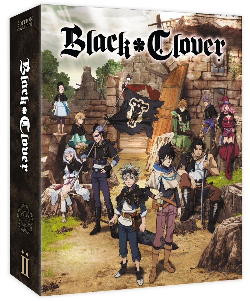 Black Clover - Saison 1 - Partie 2 - Edition Collector - Coffret Blu-ray