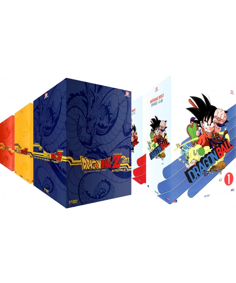 IMAGE 2 : Dragon Ball Z + Dragon Ball - Intégrale Collector - Pack 5 Coffrets DVD - 444 épisodes - Non censuré