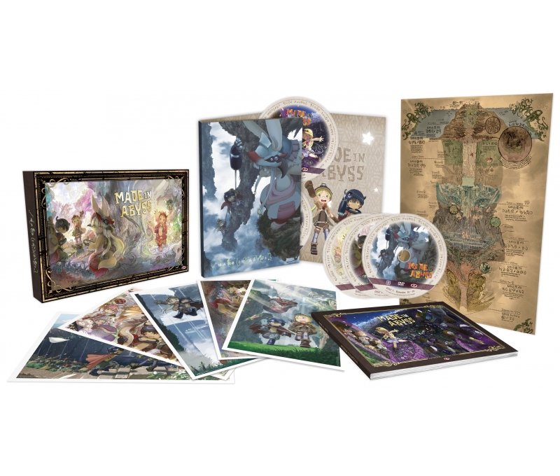 IMAGE 3 : Made in Abyss - Intégrale - Edition collector limitée - Coffret Combo A4 Blu-ray + DVD
