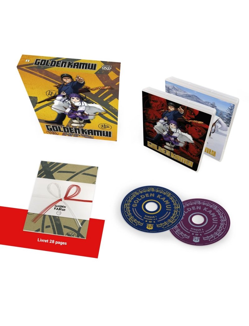 IMAGE 2 : Golden Kamui - Saison 1 - Coffret DVD