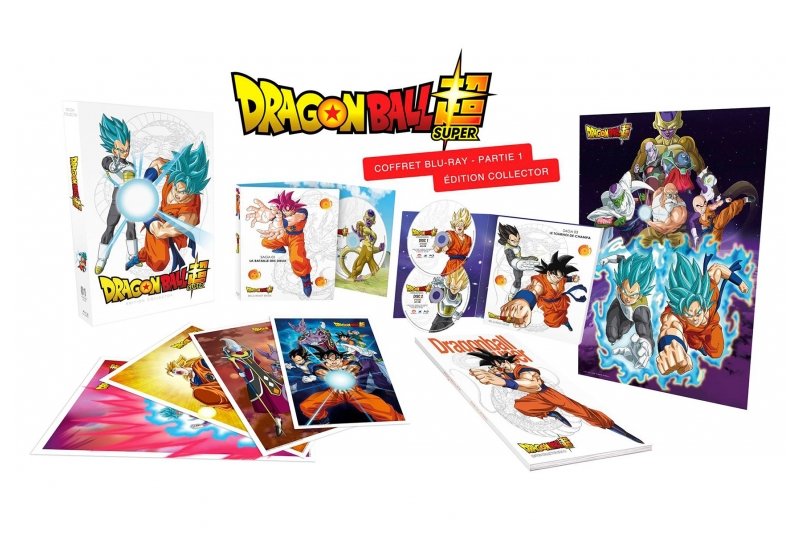 IMAGE 2 : Dragon Ball Super - Intégrale - Edition Collector - Pack 3 Coffrets A4 Blu-ray